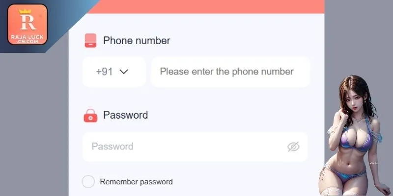 Enter accurate login data to proceed